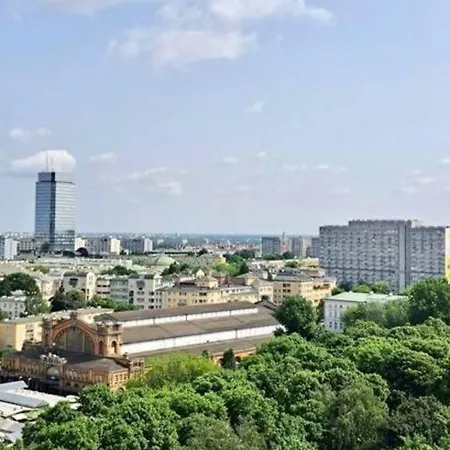 City Centre Top Floor Apartment Varšava Exteriér fotografie